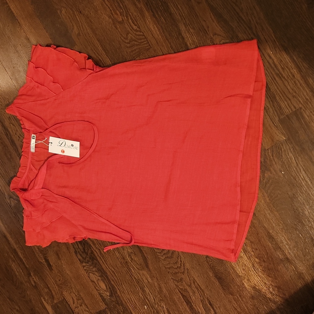 Women's Ruffle Sleeve Top